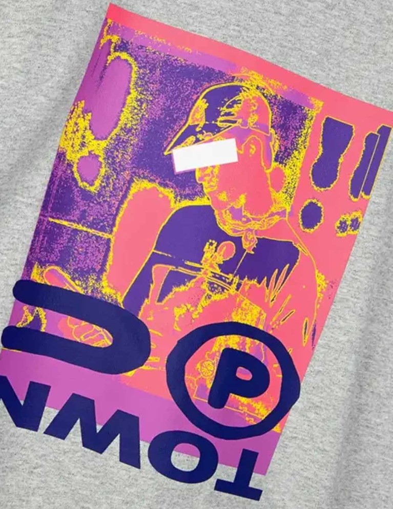 T-shirt PUMA uptown tee light gray heather